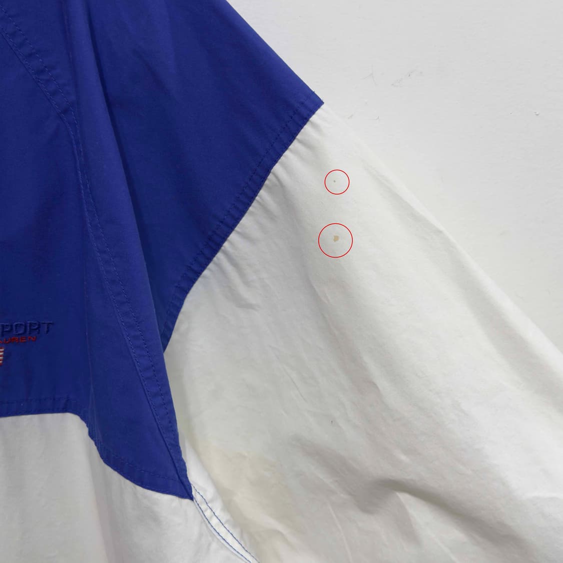 90s 폴로 스포츠 컬러블록 후드 자켓 상품이미지4