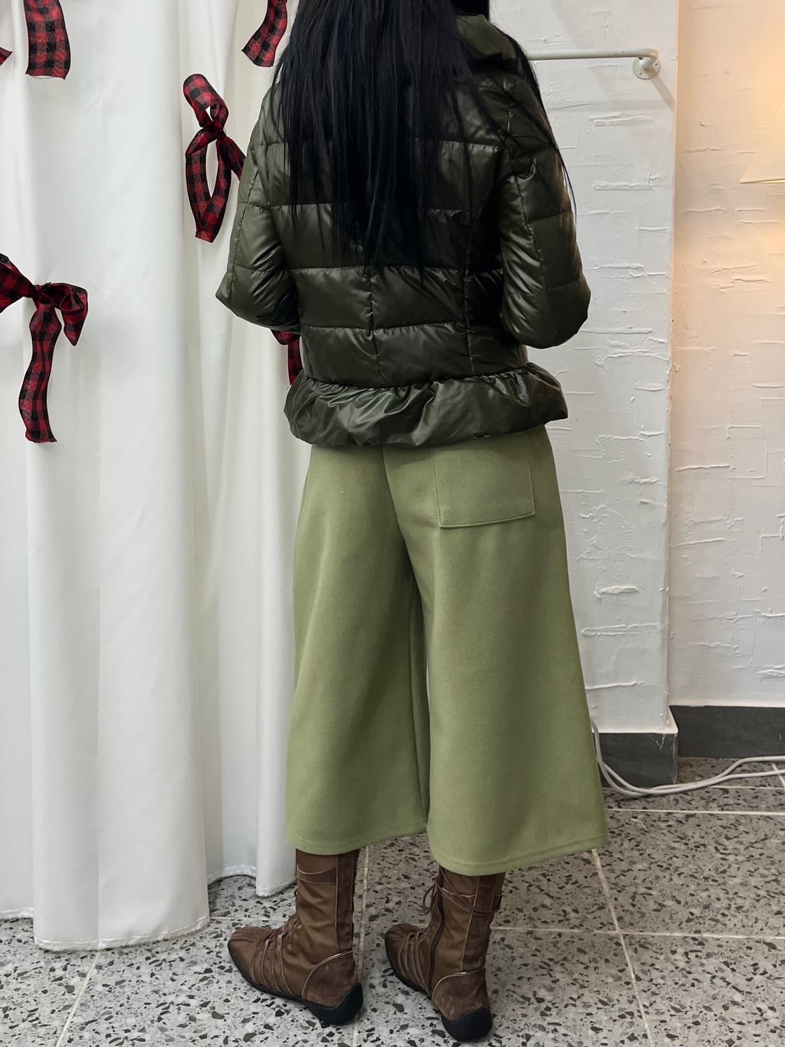 Ruffle hem jumper 상품이미지3