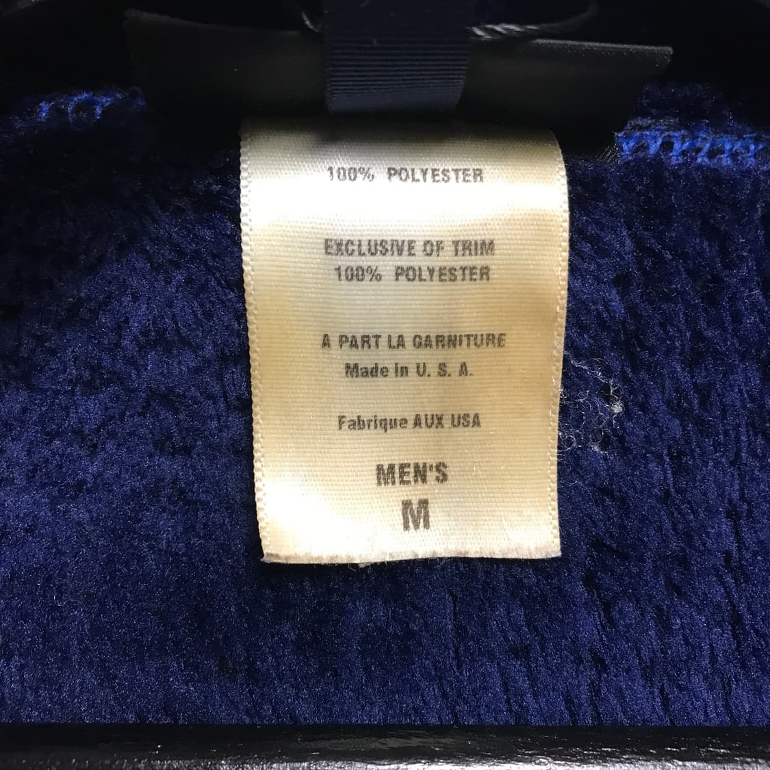 파타고니아 레트로 플리스 자켓 블루 M 상품이미지6