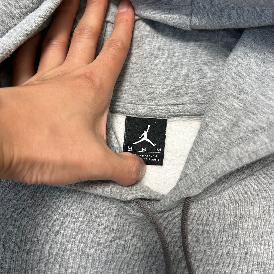 Jordan Melange Gray Hoodie 상품이미지6