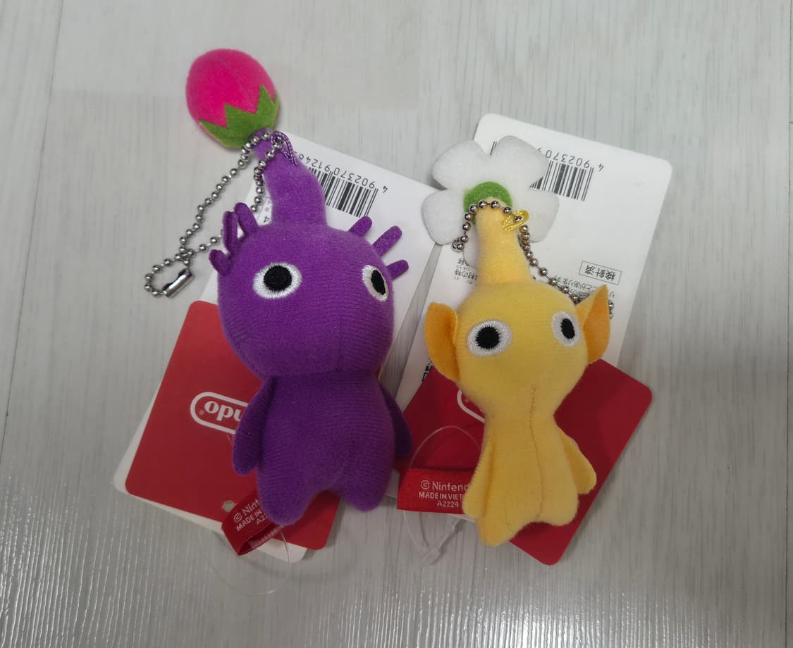 닌텐도 피크민 키링 인형 일괄판매 상품이미지1