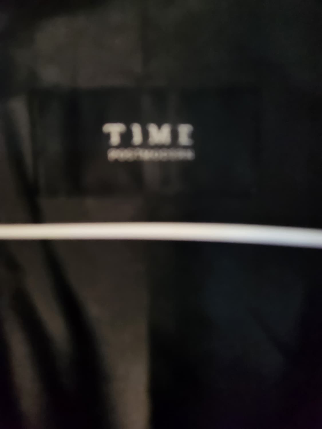 TIME 타임 블랙 더블 브레스트 자켓/총장73/가슴45 상품이미지5