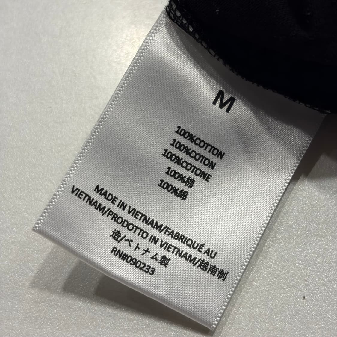 [M] 23ss 에센셜 Fear Of God 반팔 블랙 C182 상품이미지6