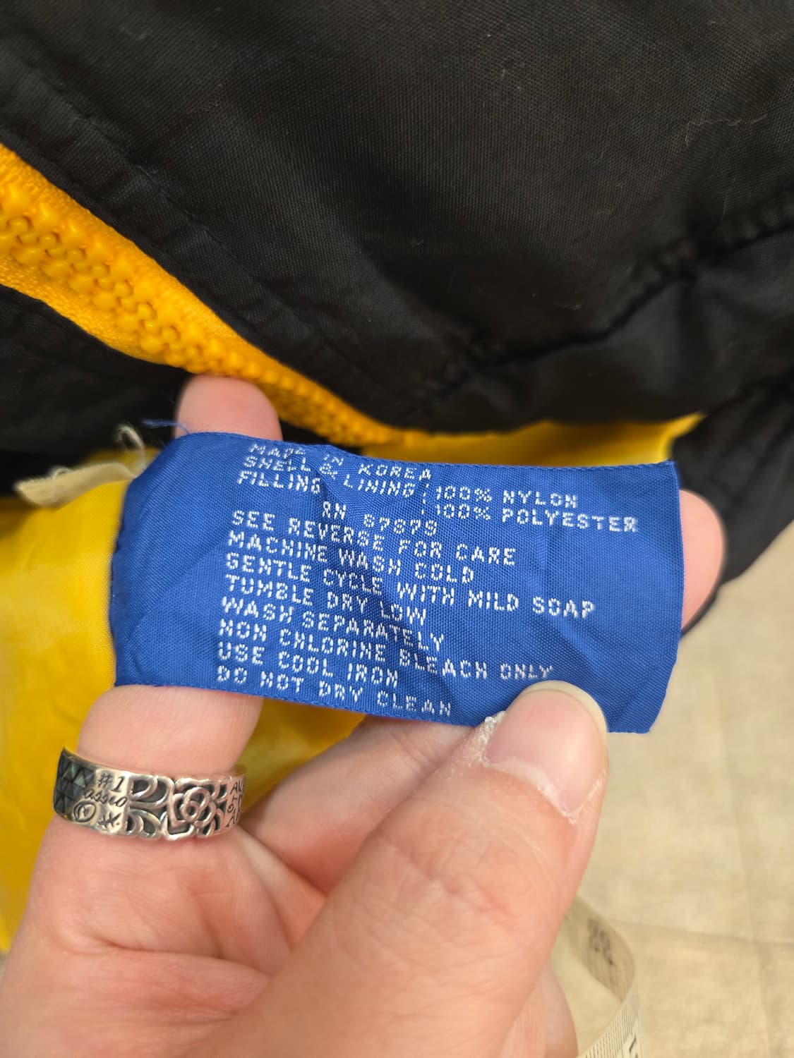 90's 올드스쿨 레이커스 빅로고 바람막이 자켓 상품이미지6