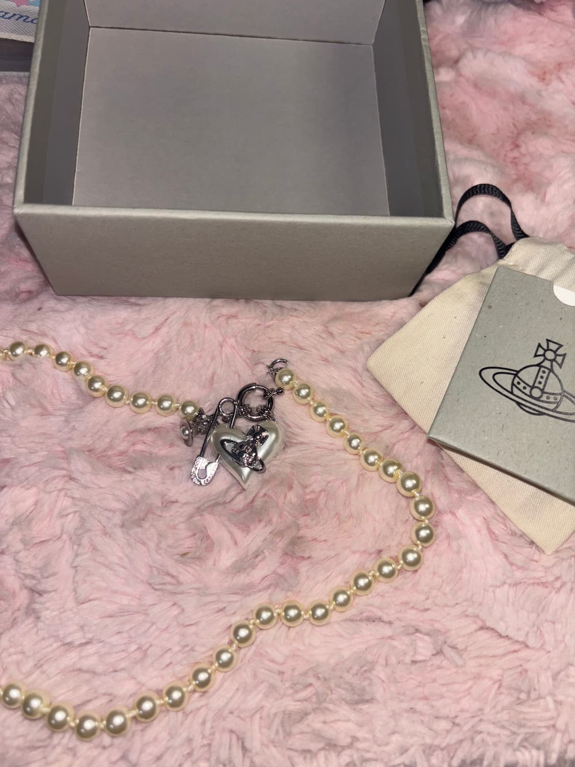 비비안웨스트우드 진주 팬던트 목걸이(급전) 상품이미지1