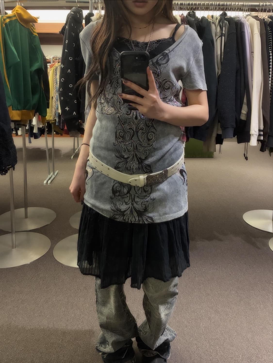 Cyber-Goth Fusion ⚙️💠 상품이미지5