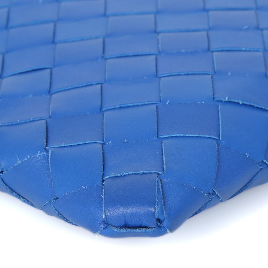 보테가베네타 인트레치아토 블루 지퍼 클러치 607479 상품이미지7