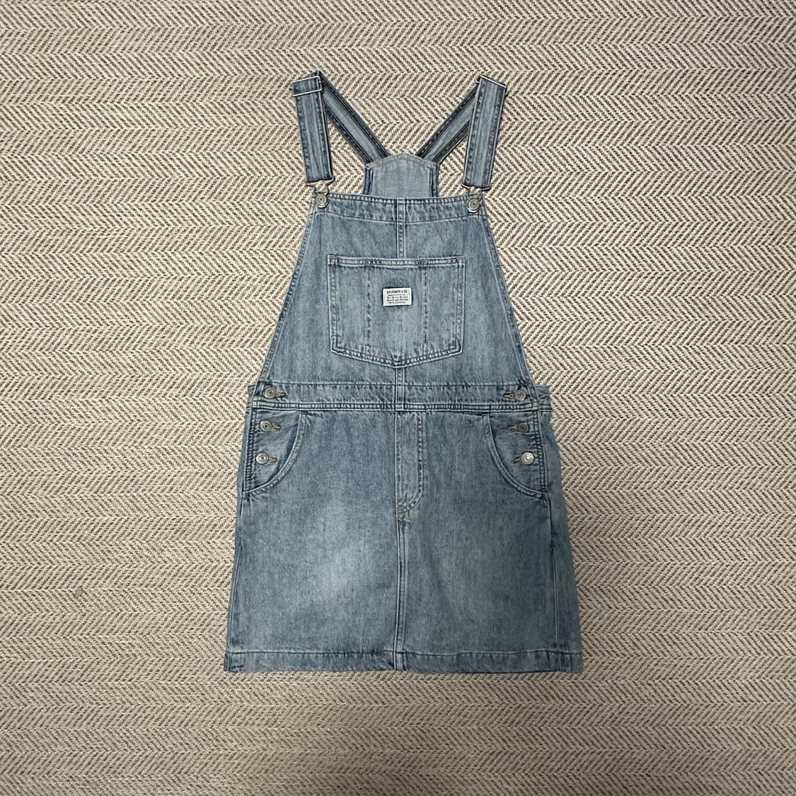 LEVI'S women denim overall 상품이미지1