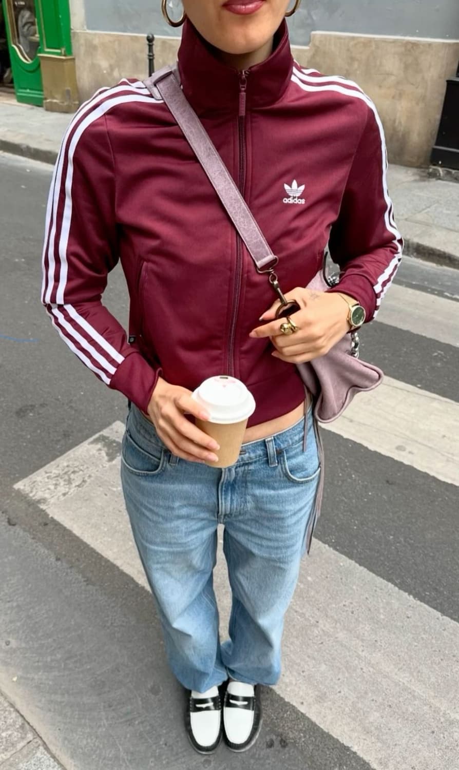 아디다스 져지 마룬 상품이미지2