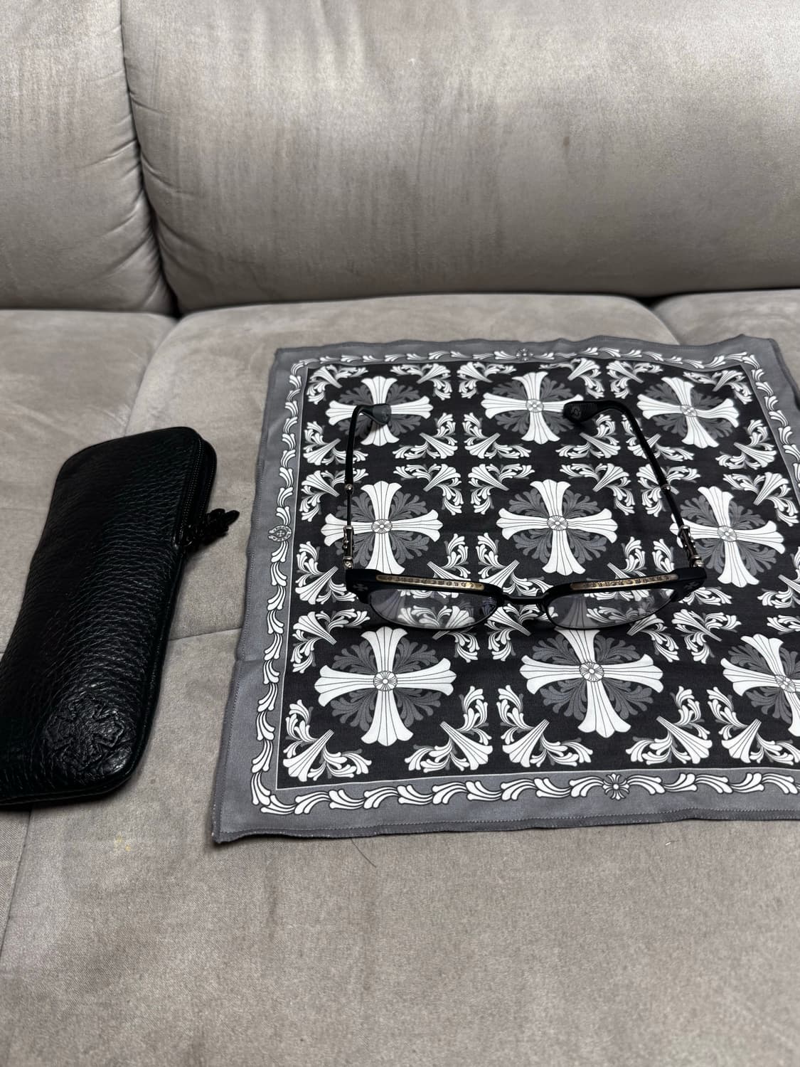 크롬하츠 Bonennoisseur 보넨노이슈어 2 블랙 브러쉬드 실버 상품이미지3