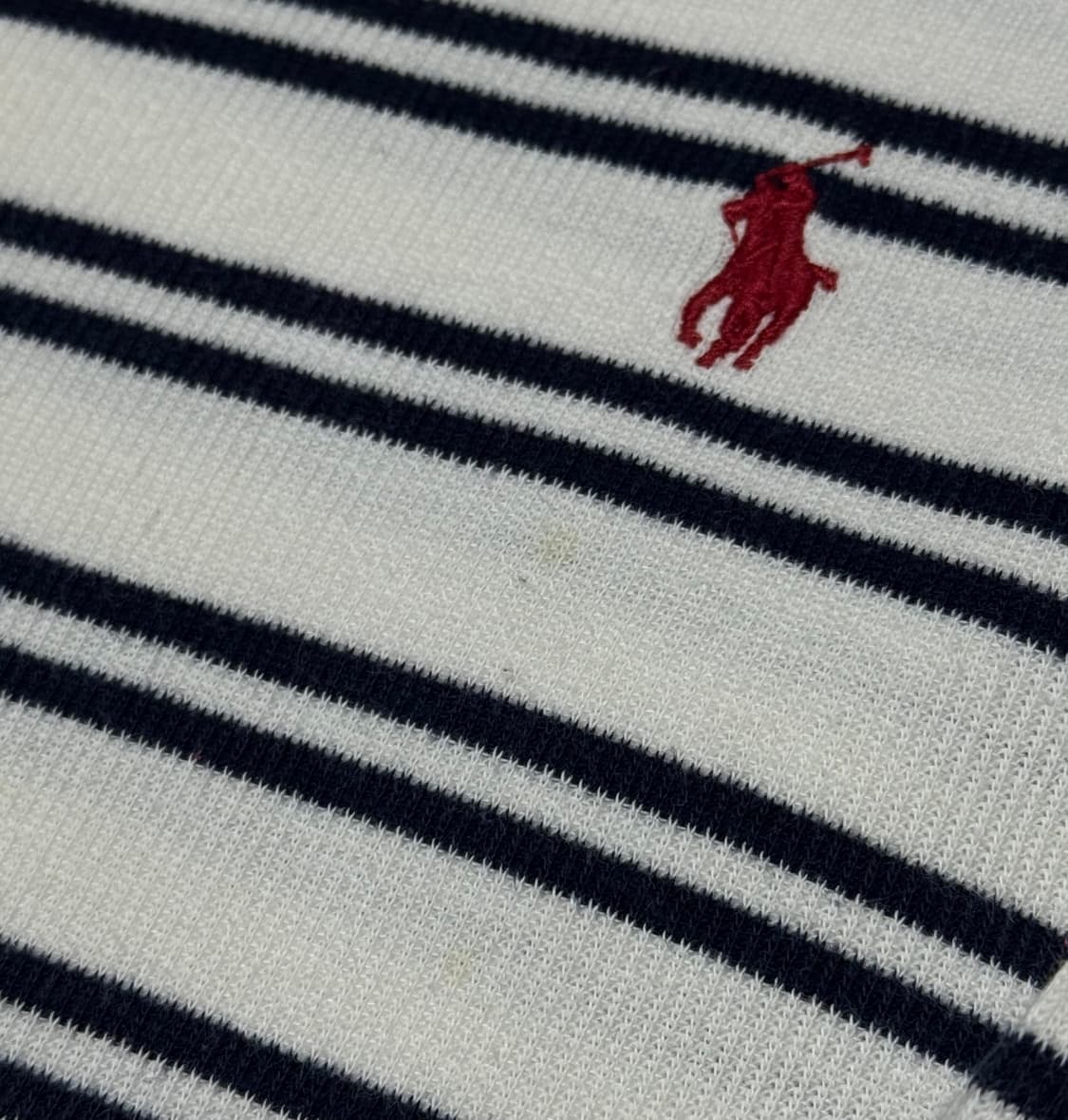 폴로 랄프로렌 스트라이프 화이트 네이비 긴팔 상품이미지6