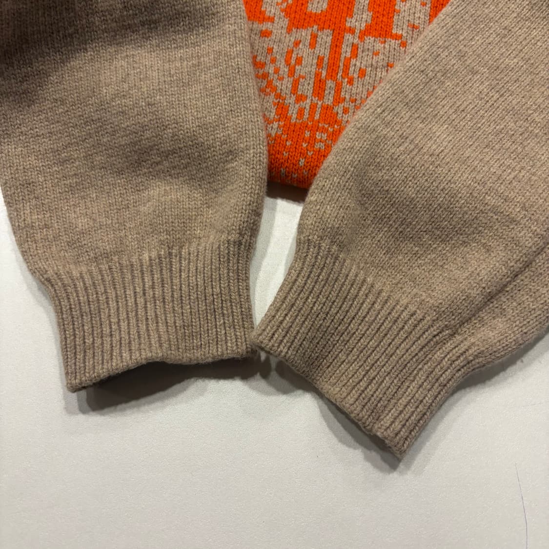 [OS] 마르디 메르크디 플라워 패턴 니트 스웨터 D121 상품이미지6