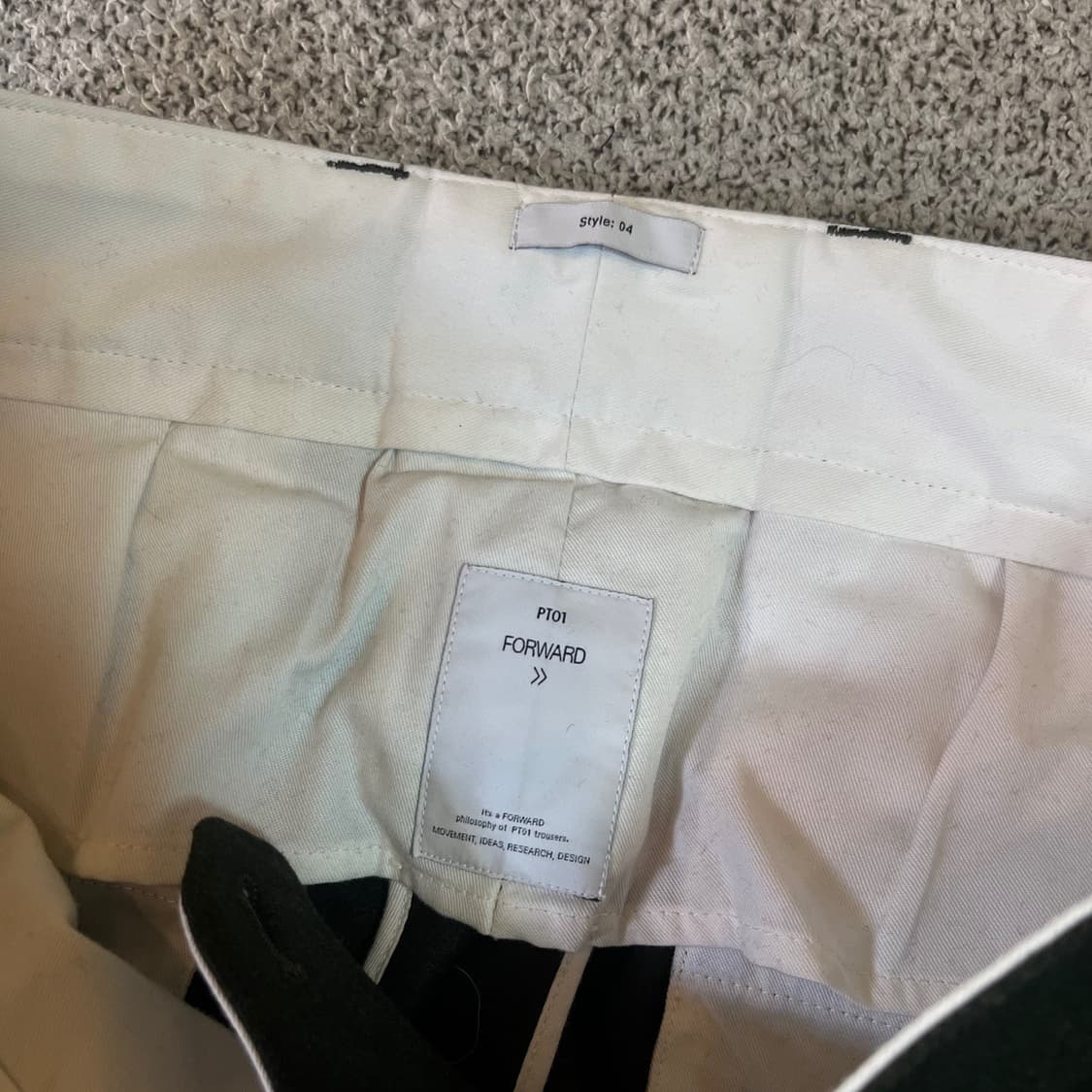 PT101 피티제로우노 울 슬랙스 상품이미지5