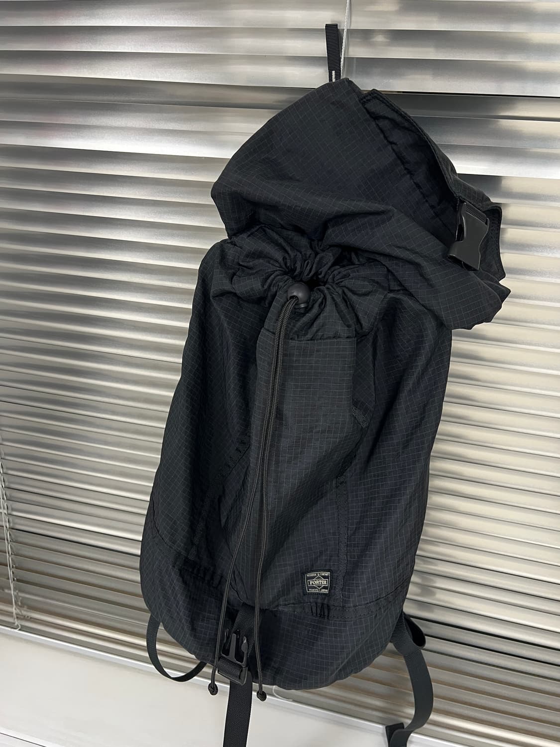 PORTER-RIPSTOP BACKPACK/RUCKSACK(Black) 상품이미지8