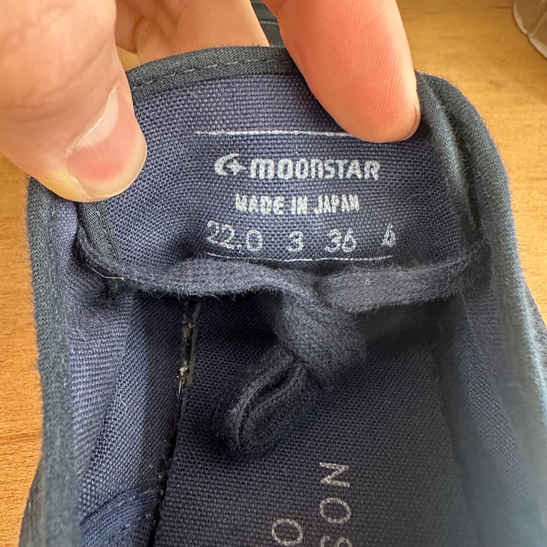 스튜디오니콜슨 x 문스타 캔버스 스니커즈 상품이미지8