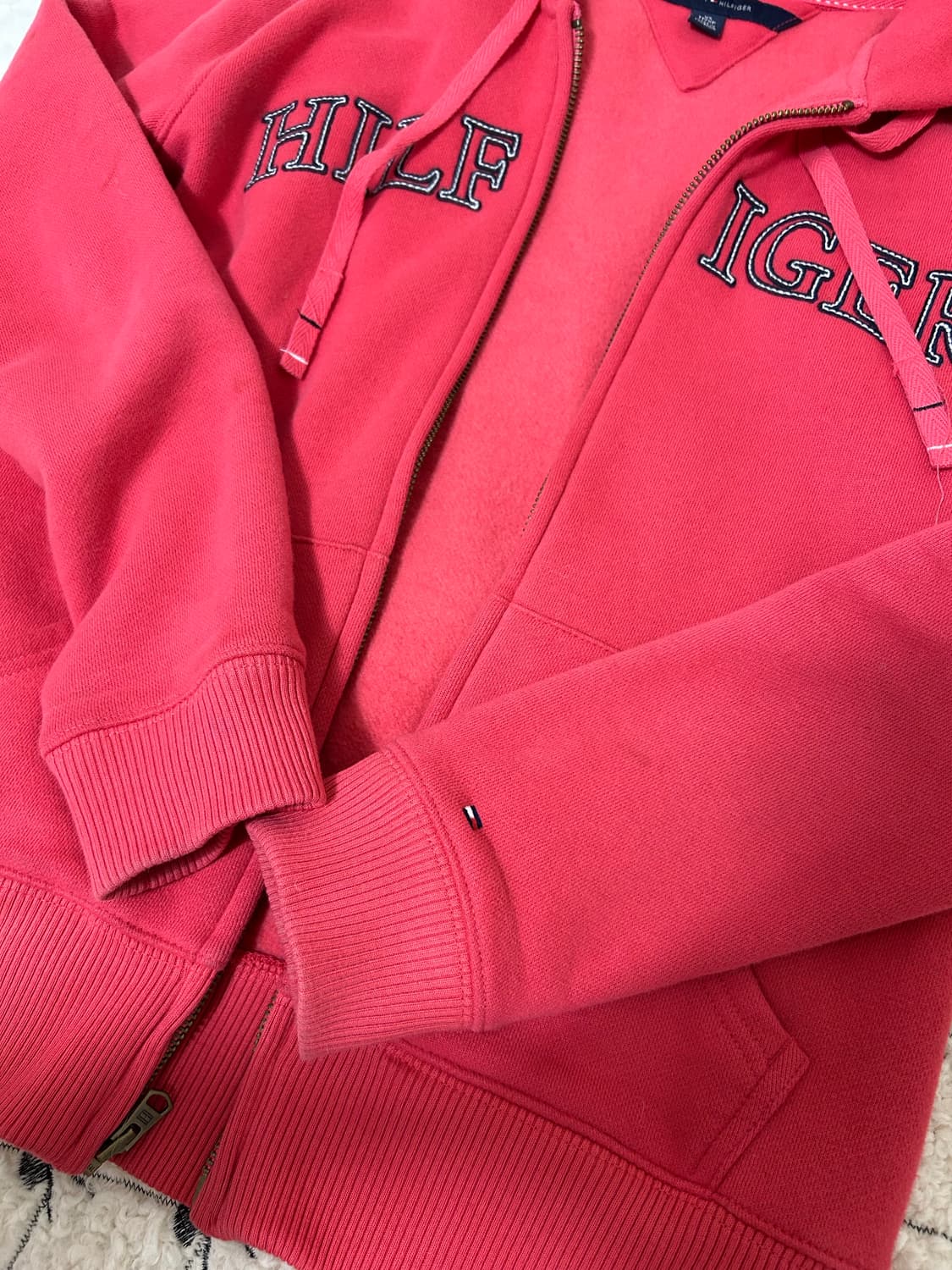 타미힐피거 기모 후드집업 상품이미지6