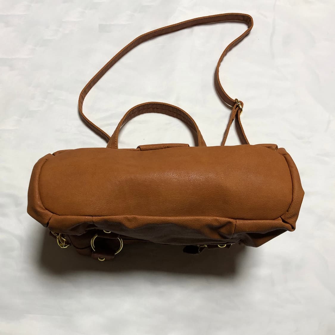 리본 펀칭 숄더백 브라운 상품이미지9