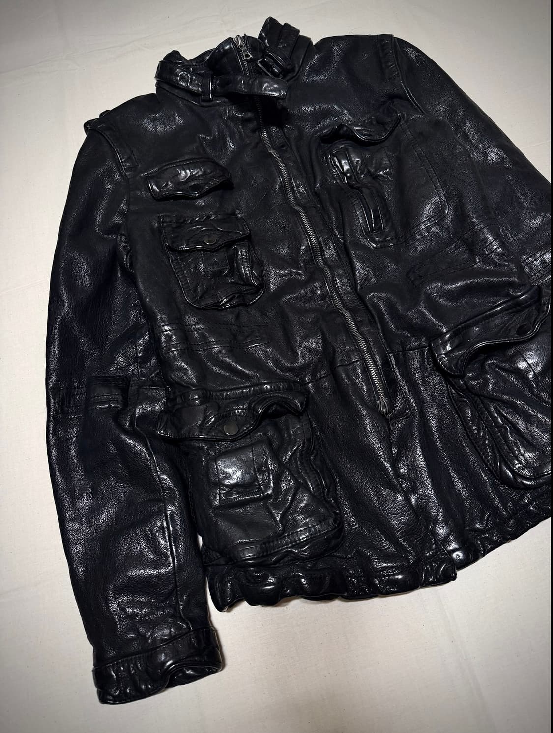 Neil barrett Buffalo Leather jacket 상품이미지3