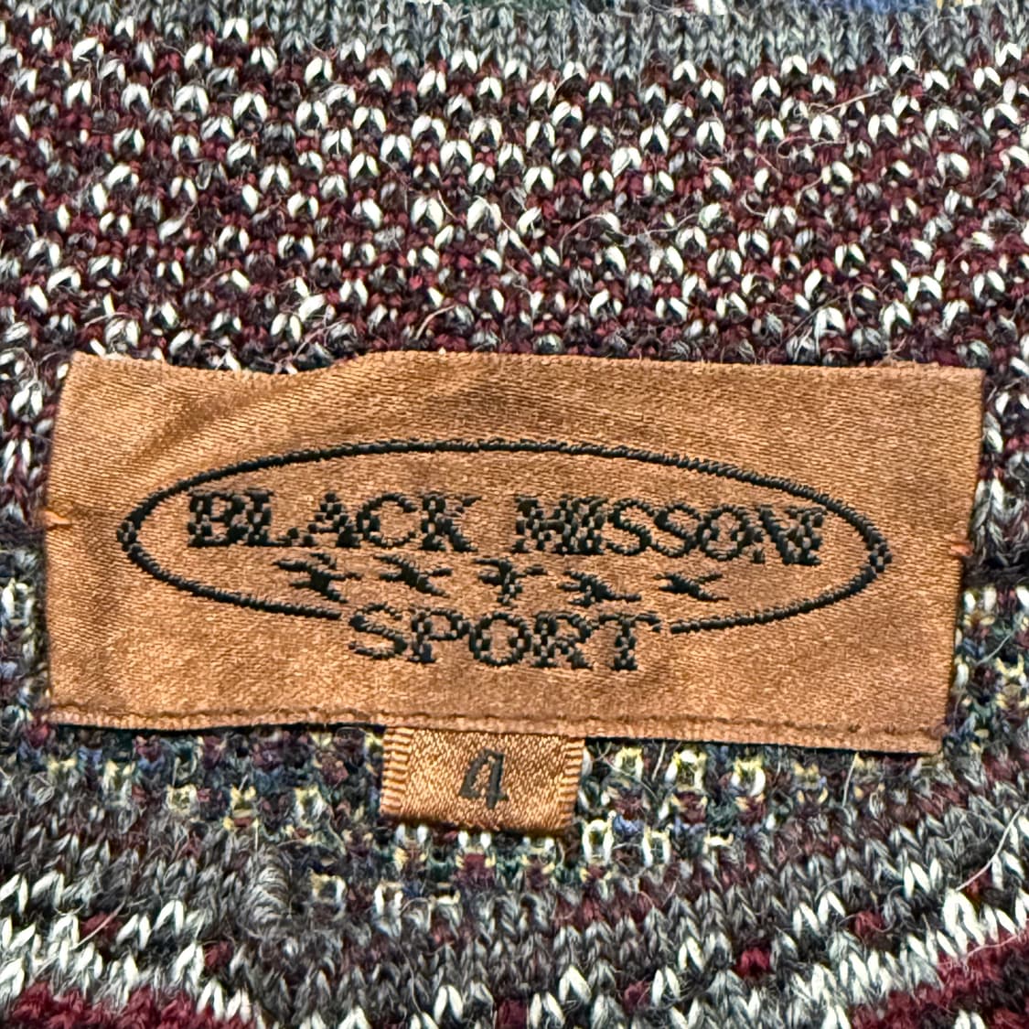 [정품/4] 올드스탁 빈티지 패턴 니트 스웨터 b16 상품이미지5