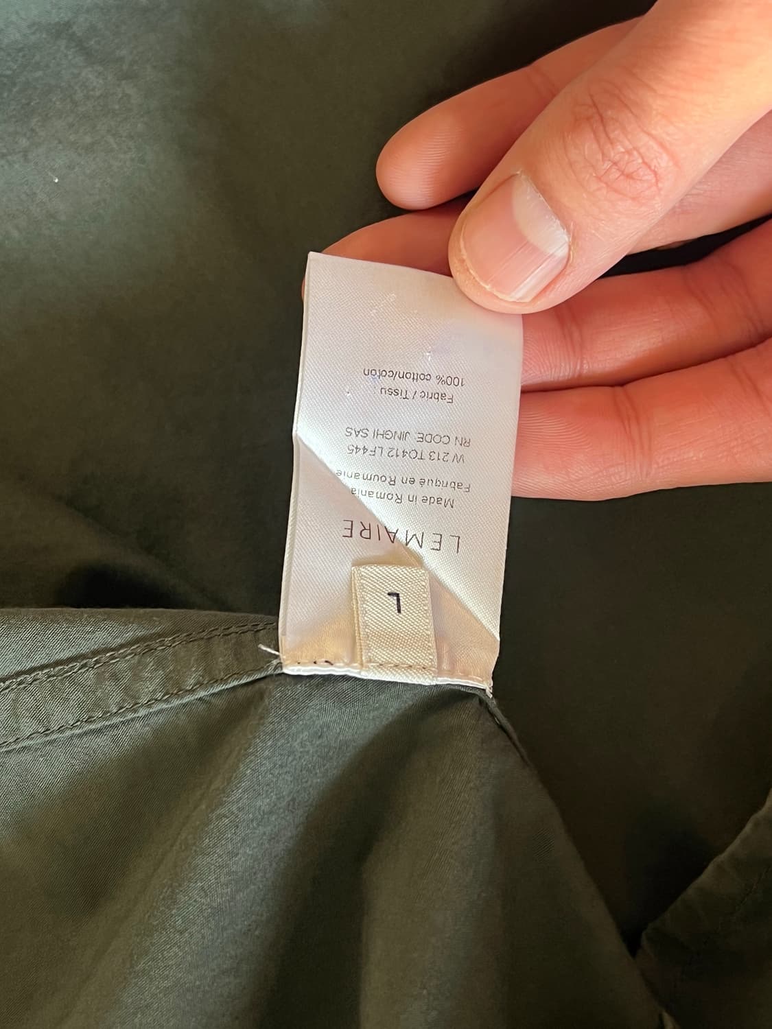 르메르 벌룬 탱크 셔츠 상품이미지3