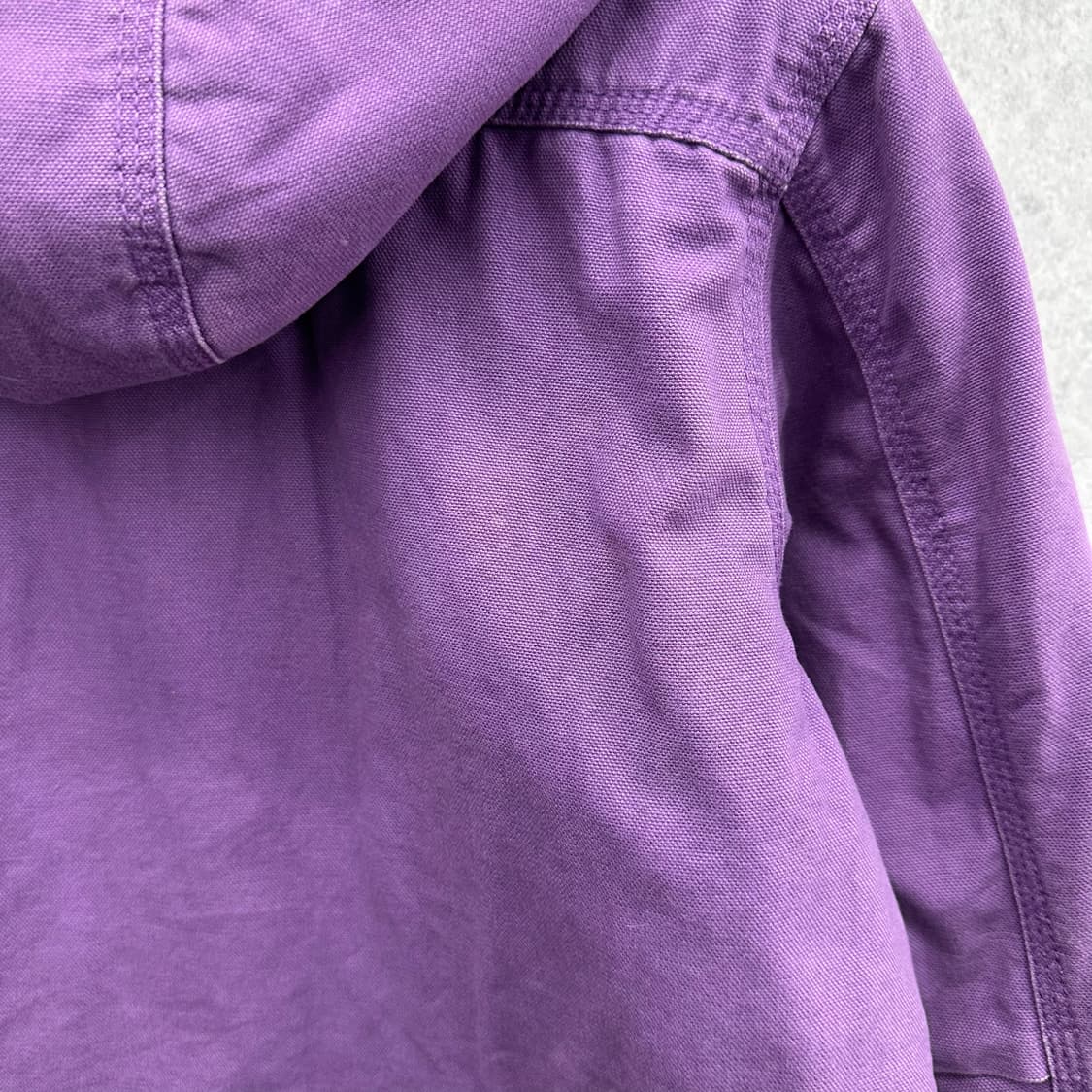 90 칼하트 여자 안감 플리스 후드 워크자켓 상품이미지7