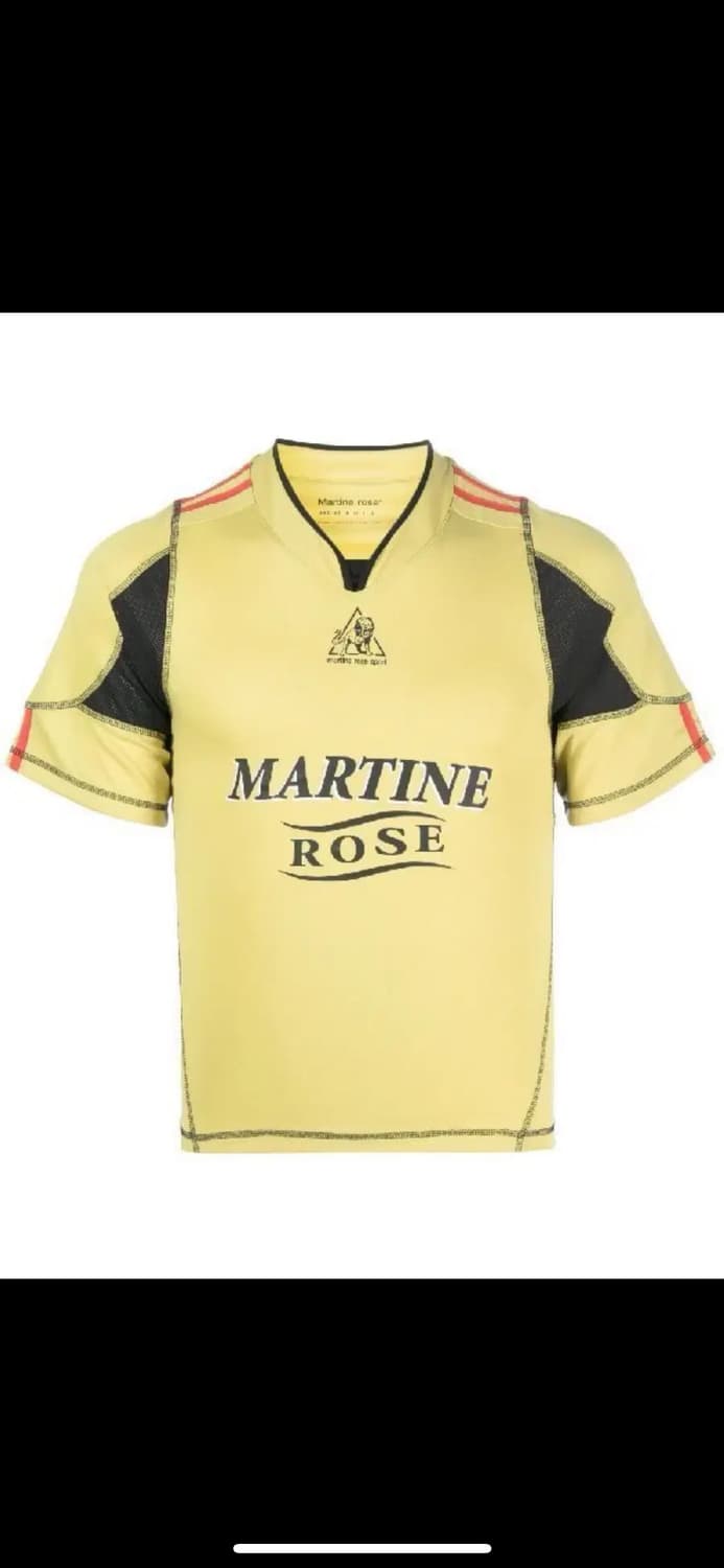 마틴로즈 풋볼 슈렁큰 로고 반팔 XL 상품이미지2