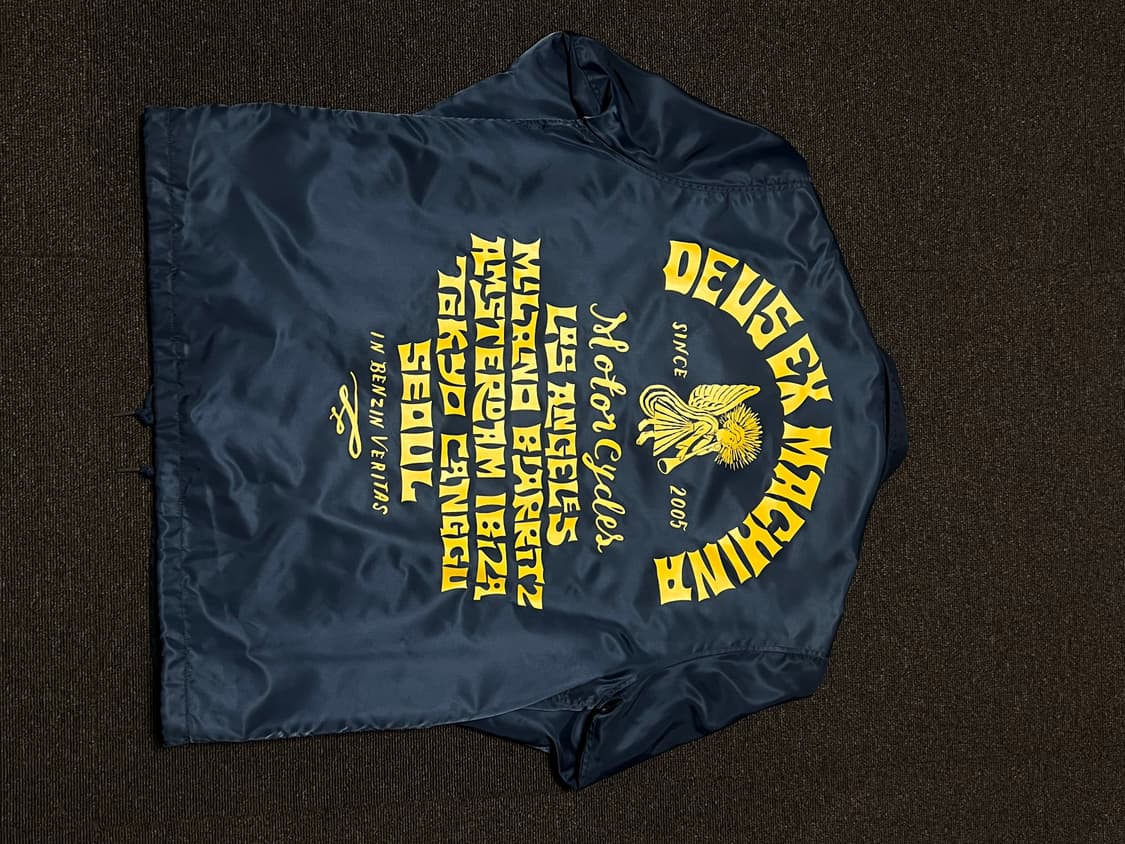 데우스 엑스 마키나 코리아 데빌 어드레스 코치 네이비 S 상품이미지2