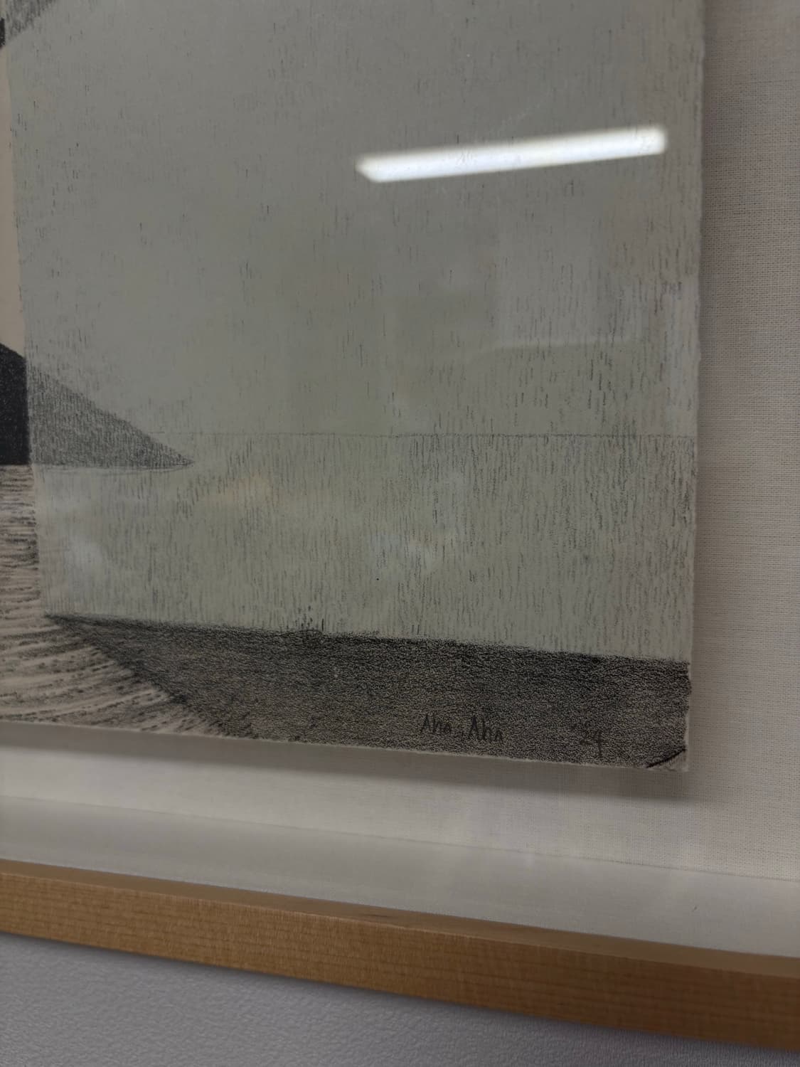 석판화 회화 그림 액자포함:) 상품이미지4