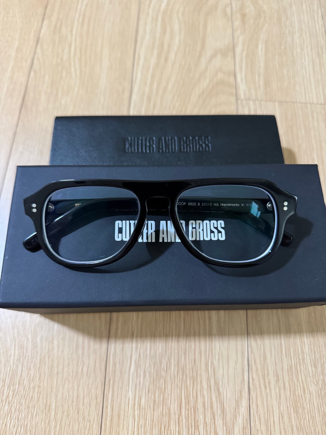 커틀러앤그로스 0822 모델 53사이즈 아시안핏 제작완료 상품이미지1