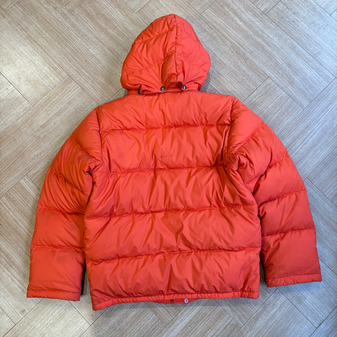 폴로 랄프로렌 오렌지 후드 덕다운 푸퍼 자켓 상품이미지4