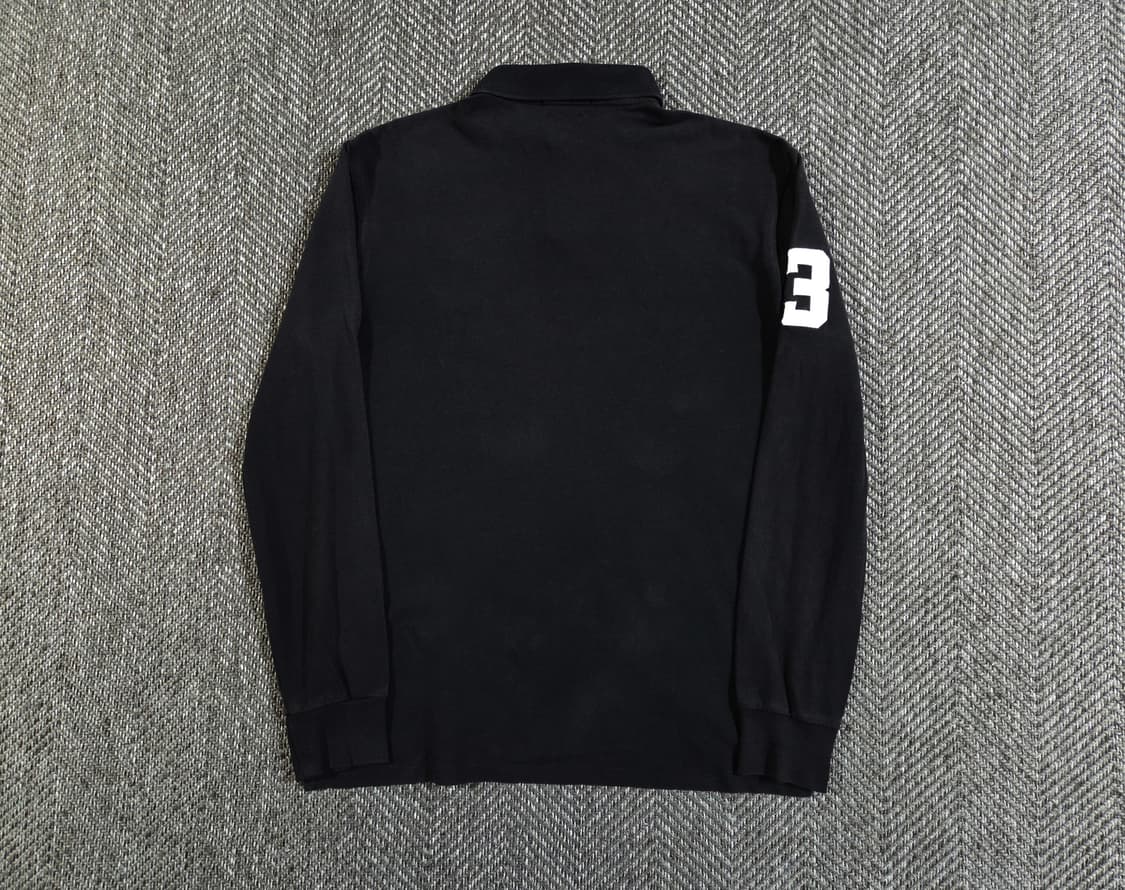 폴로 랄프로렌 블랙 빅포니 롱슬리브 상품이미지2