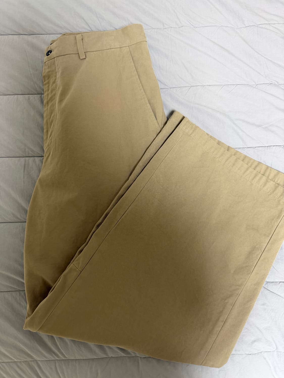 해칭룸 Wide Curve Trousers Beige  상품이미지6