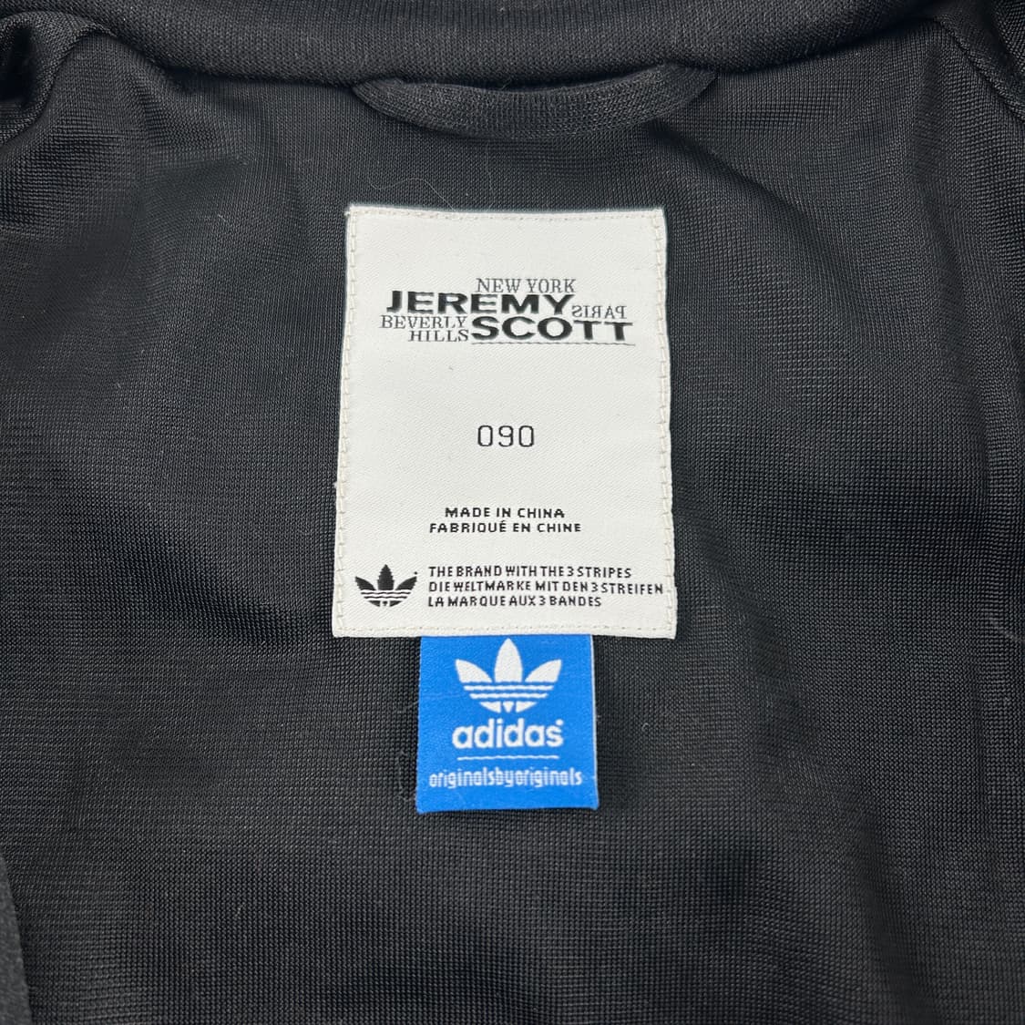 아디다스 x 제레미 스캇 단추 포인트 져지 블랙 상품이미지6