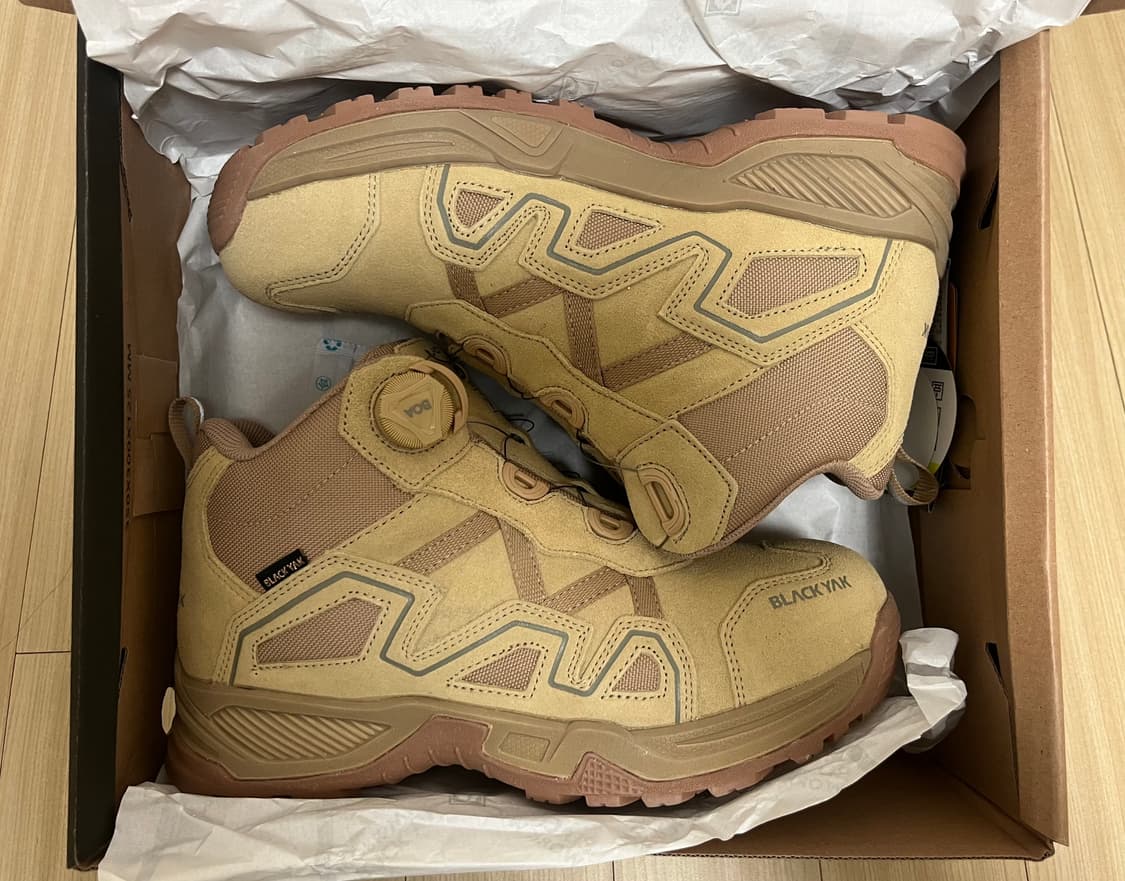 [새제품] [285] 블랙야크 논슬립 5인치 안전화 YAK-570D 베이 상품이미지10