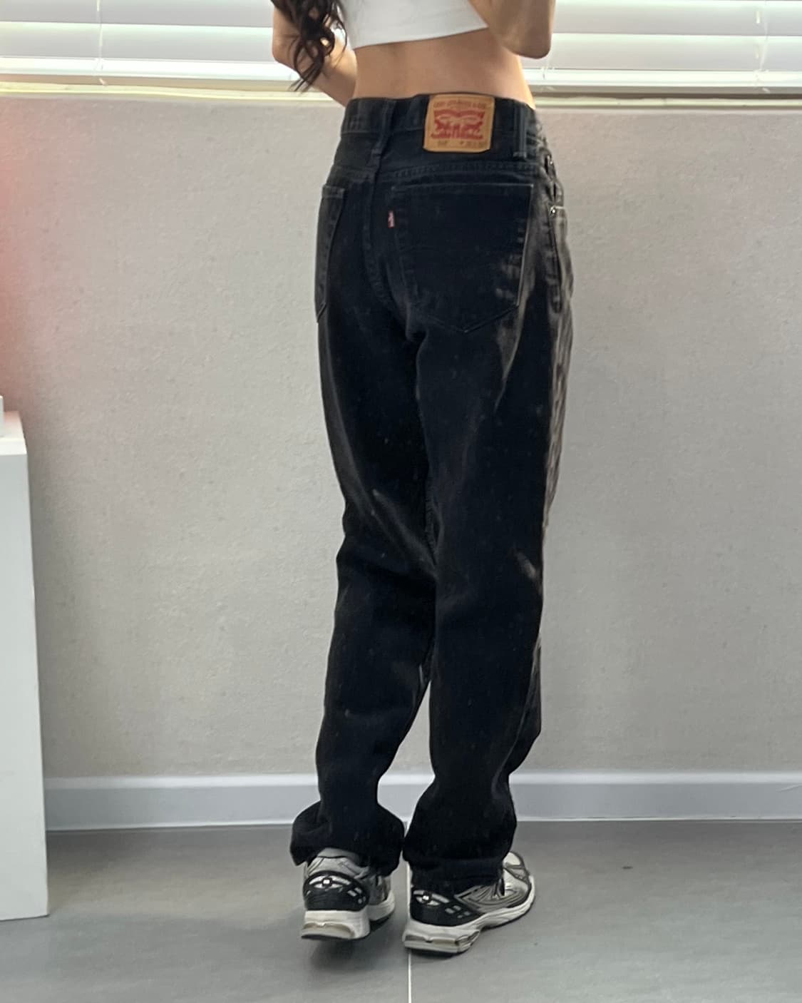 (허단37)리바이스 516 워싱블랙-M1691 상품이미지7