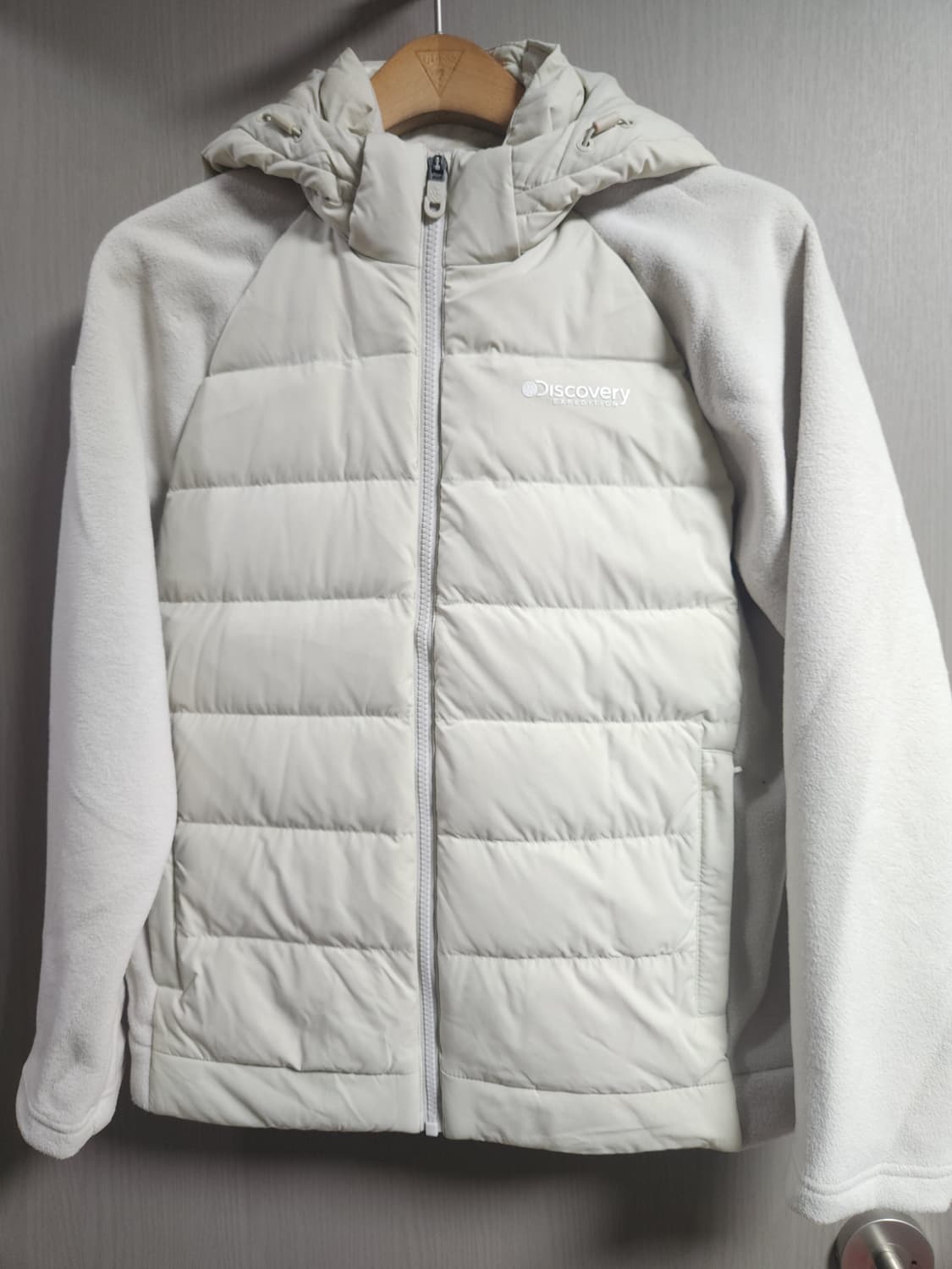 디스커버리 플리스 구스다운 경량패딩, L 상품이미지1