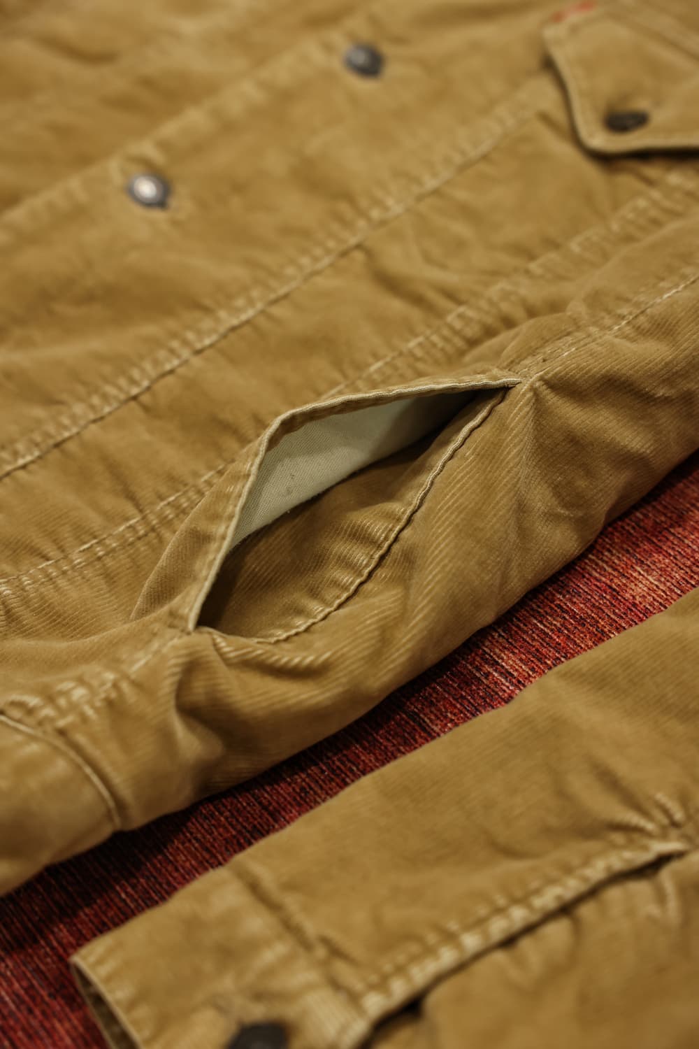 00s 빈티지 리바이스 코듀로이 쉐르파 자켓 판매 상품이미지3