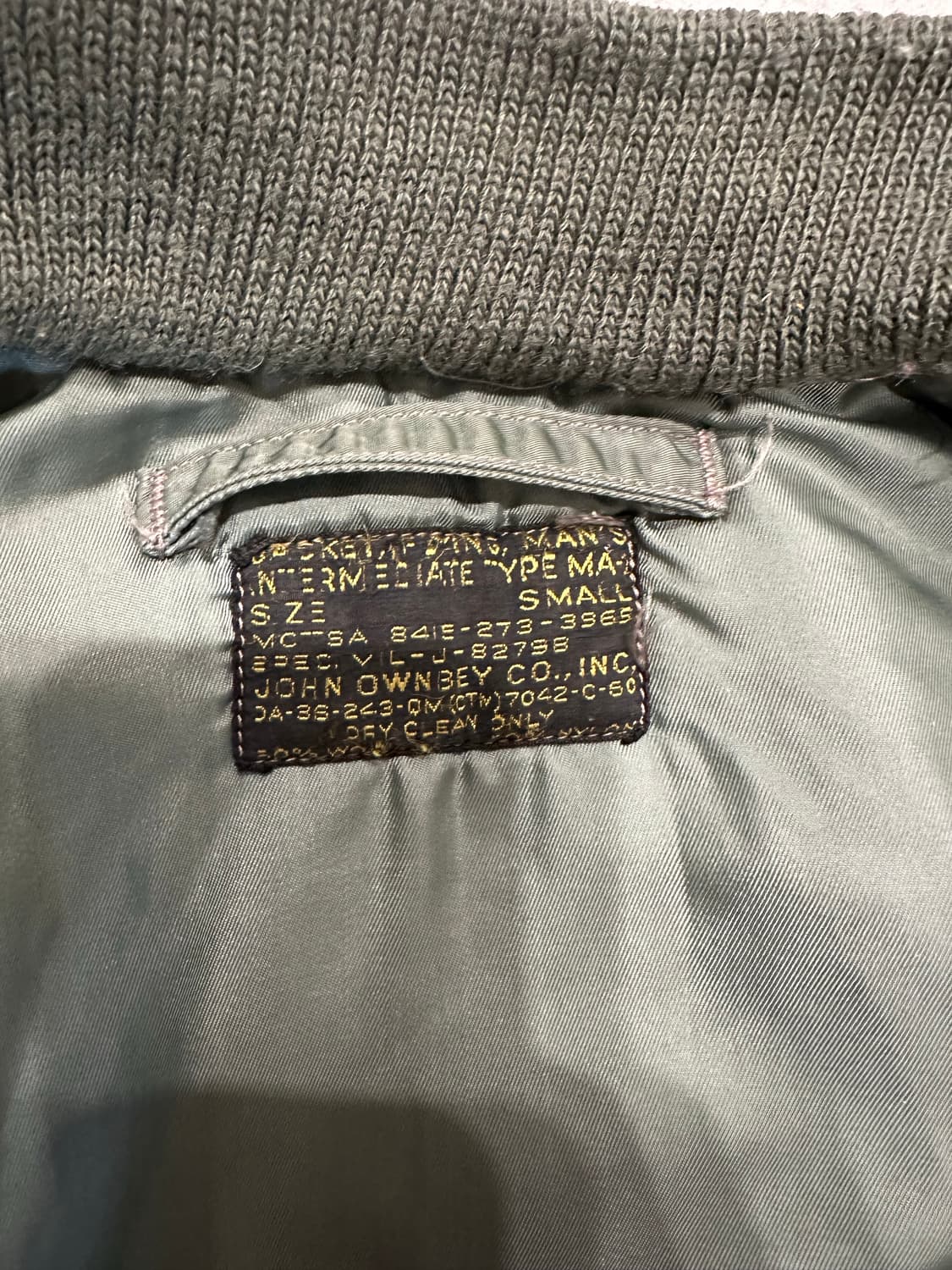 오리지널 60s ma-1 b타입 상품이미지4