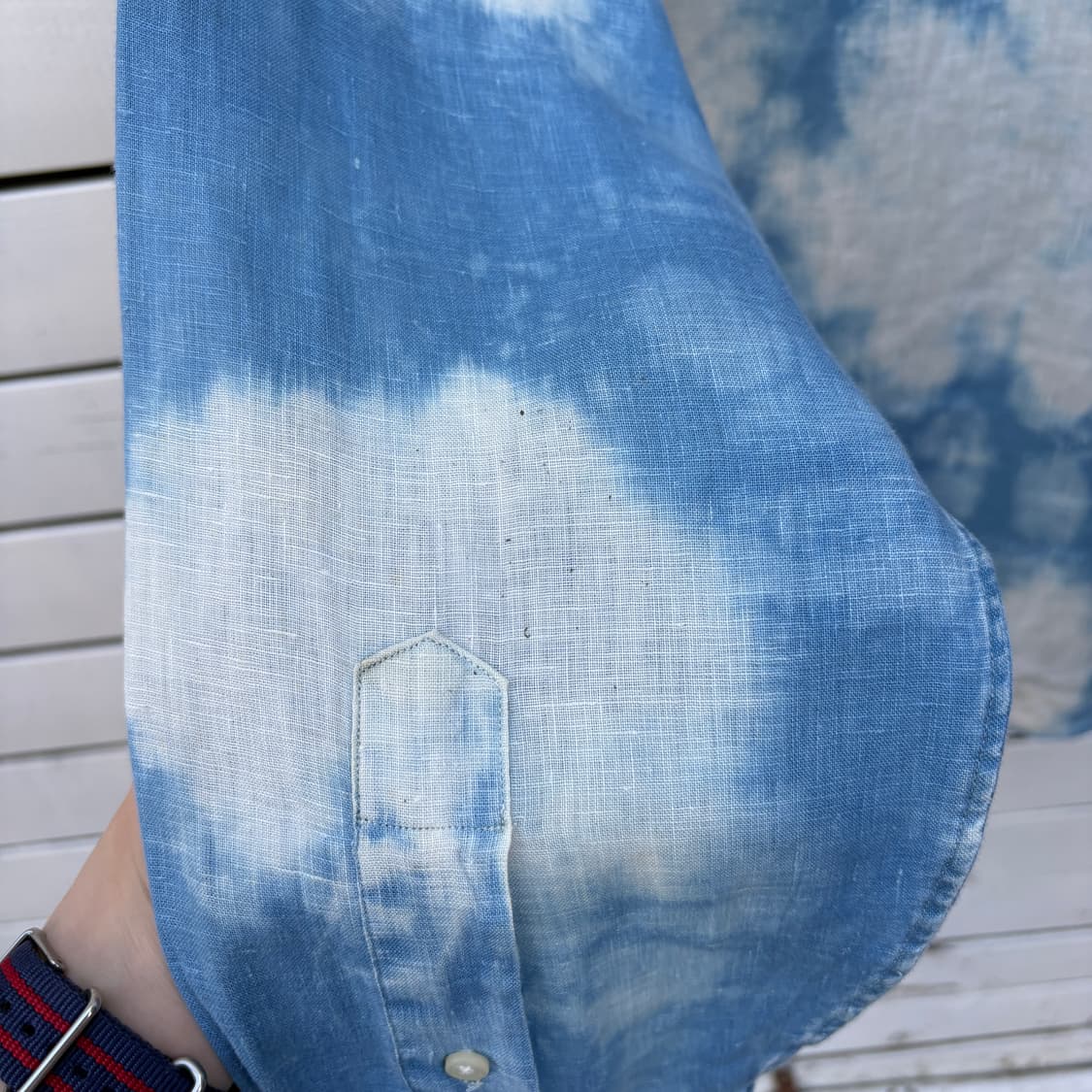 Polo 폴로 타이다이 린넨 셔츠 상품이미지7