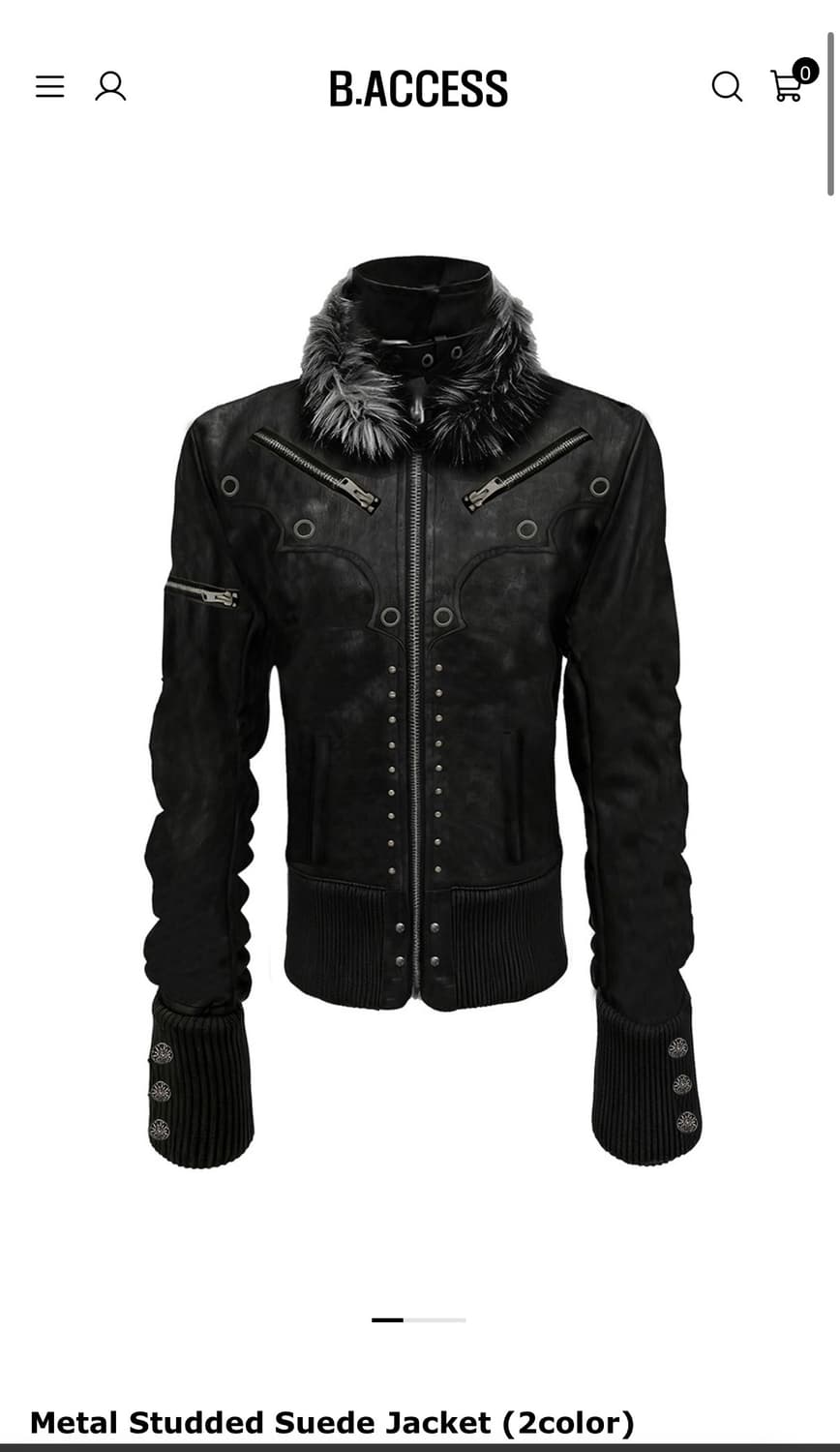 B.access에서 구매한 Paiki 레더자켓 새제품 판매합니다 상품이미지1