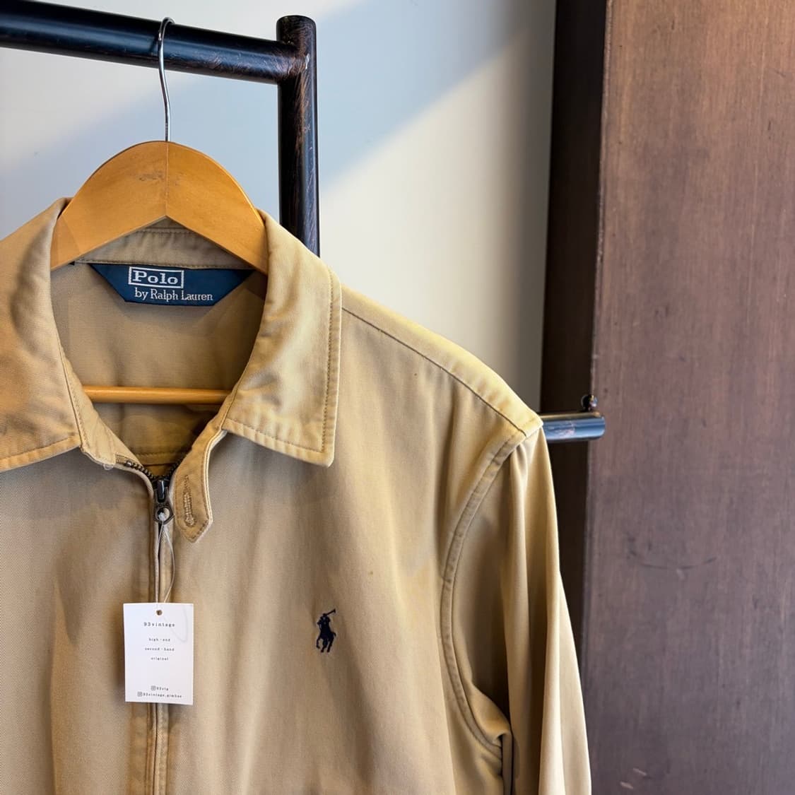 15893 - 폴로 랄프로렌 베이지 블루종 자켓 상품이미지3