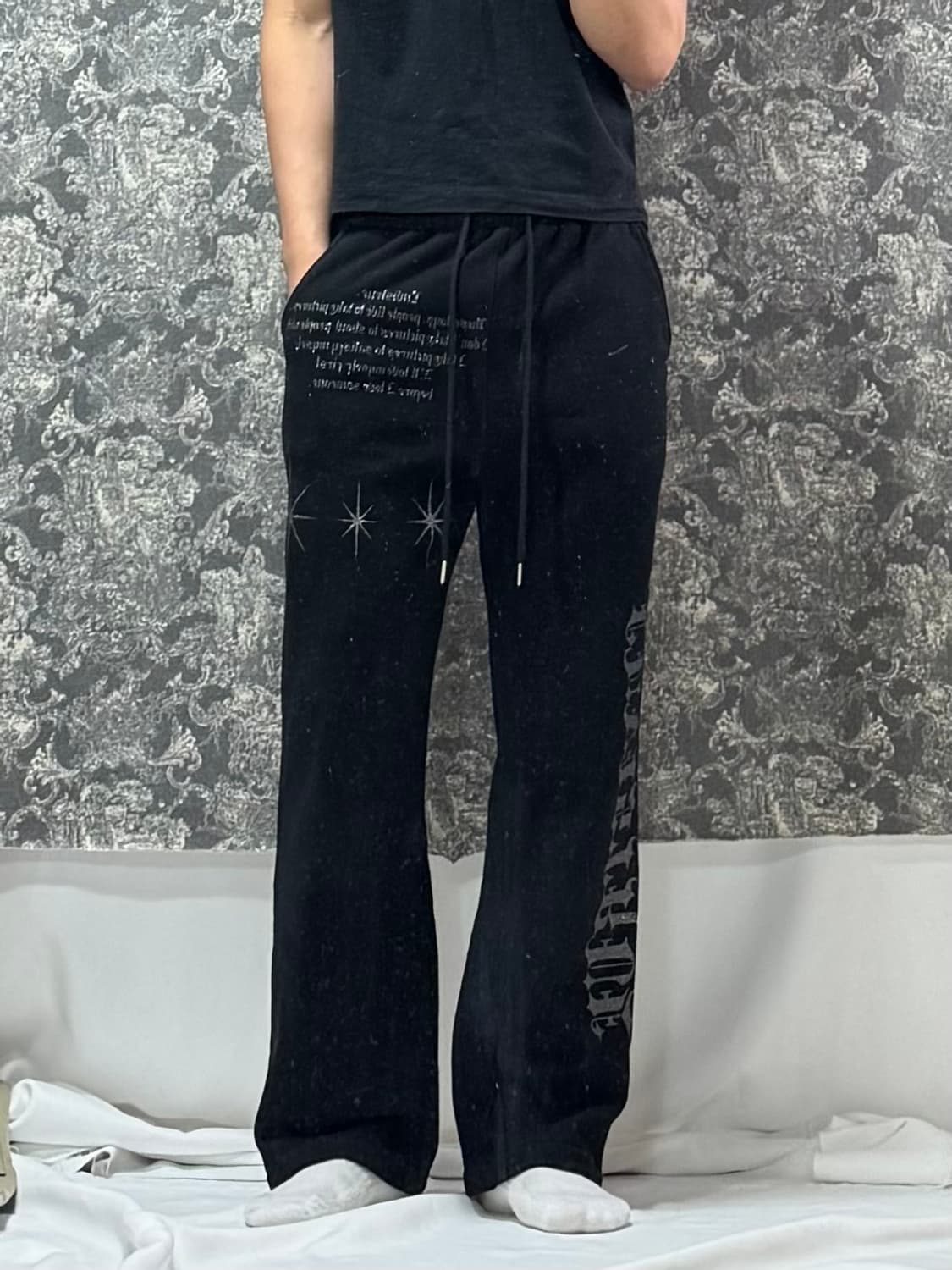 luvistrue 러브이즈트루 mz 스타 글리터 팬츠 상품이미지1