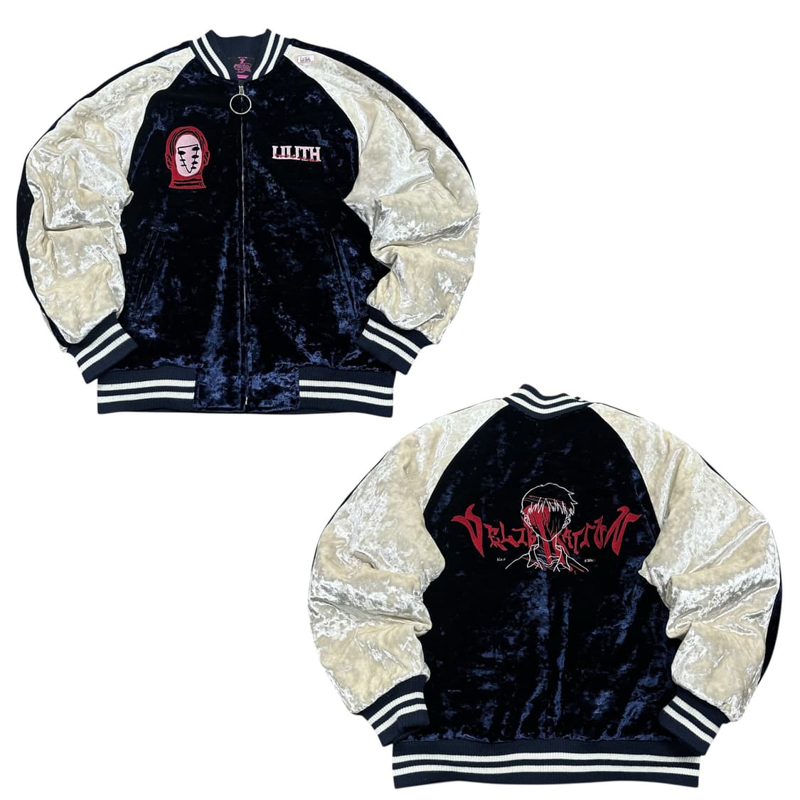 ✨ (바배) 유엔지레이어 벨벳 스카쟌 점퍼 자켓  상품이미지1