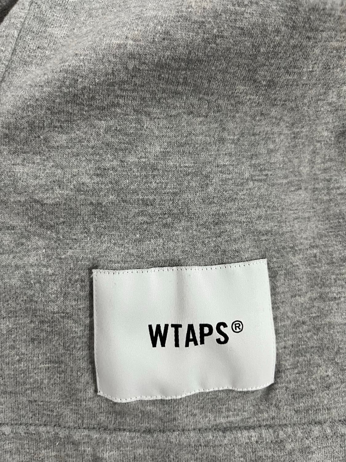 더블탭스 23SS DESIGN 01 롱슬리브 티셔츠 그레이 02 상품이미지5