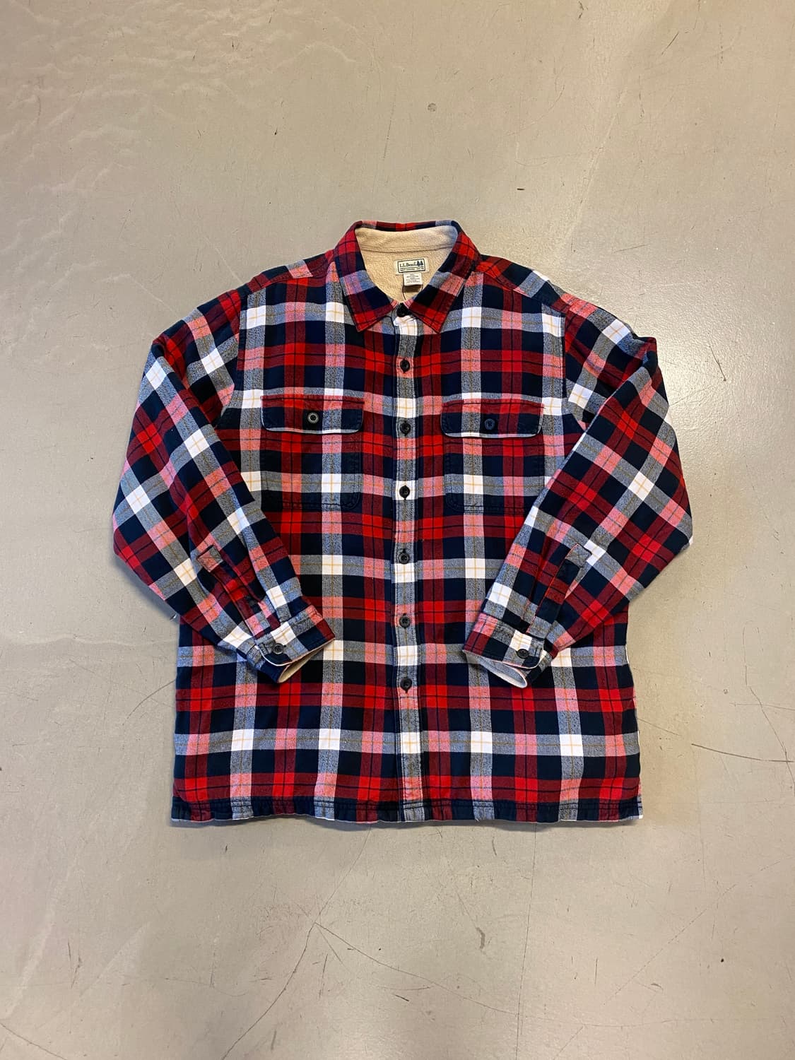 엘엘빈 패딩 셔츠 (Man XL) AA1287 상품이미지2