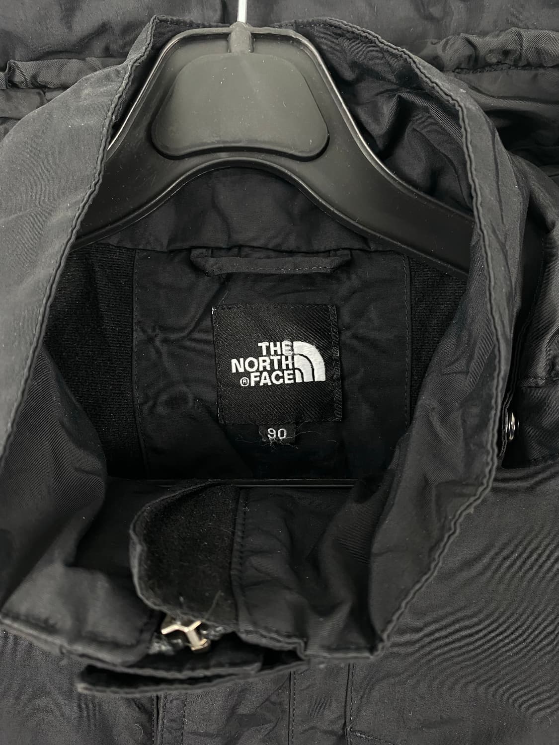 노스페이스 블랙 바람막이 S 상품이미지3