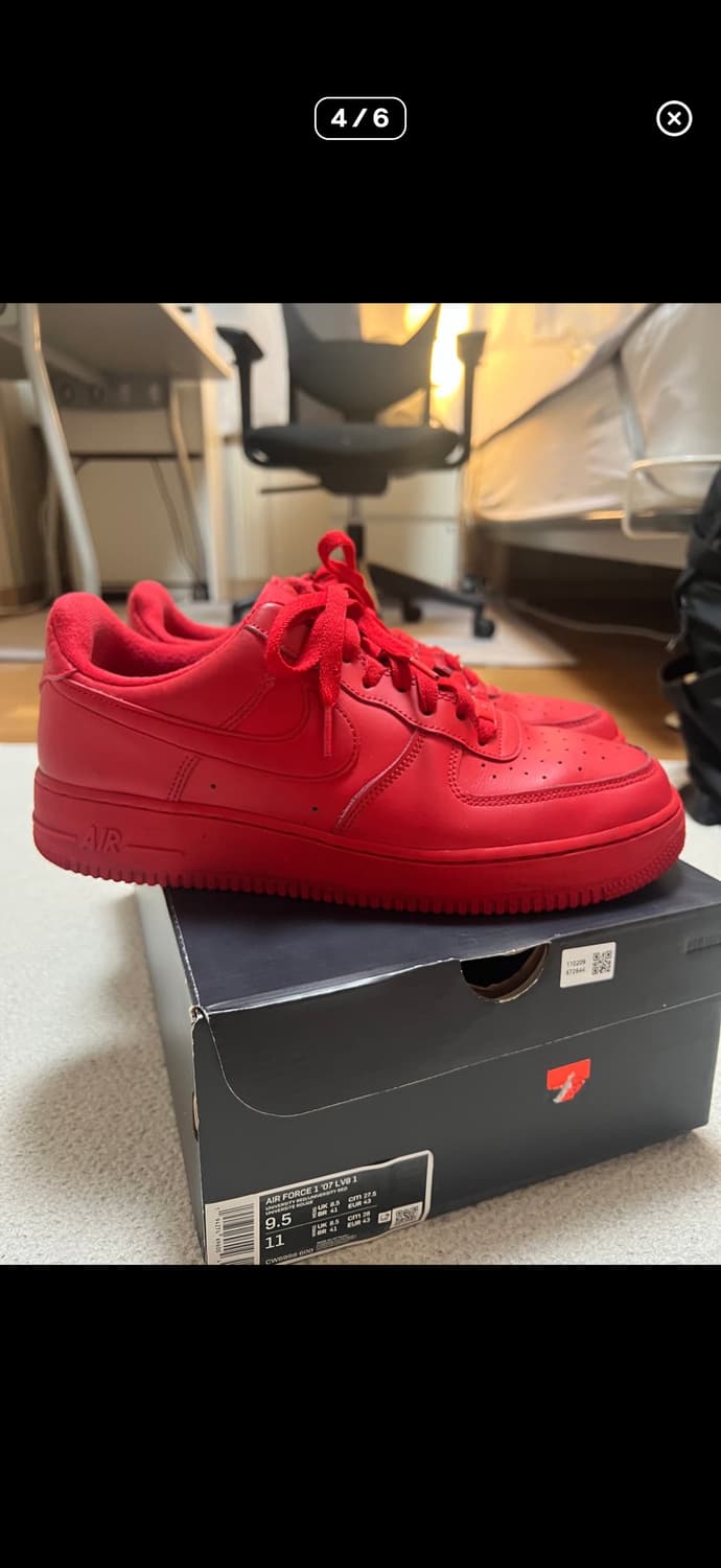 나이키 에어포스 레드 상품이미지4