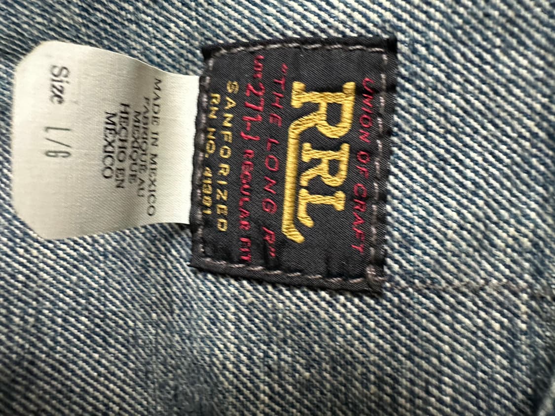 Rrl 더블알엘 lot 271 블루 L사이즈 상품이미지3