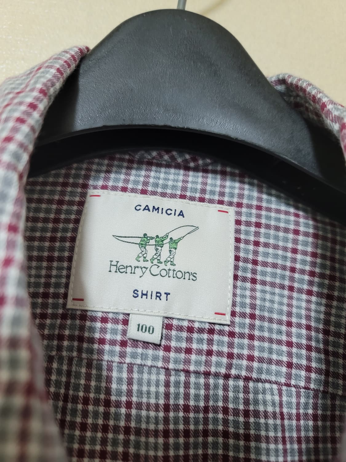 헨리코튼 멀티 체크셔츠 상품이미지5