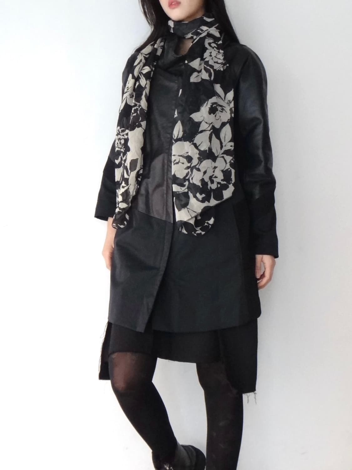 DEMOO  knit dual leather jacket  상품이미지9